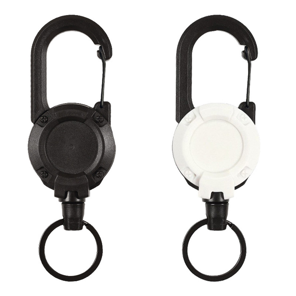 Key 2025 Ring Badge Reel Holder Retractable Id Card Badge Clip Hospital Nurse Supplies Name Tag Badge Reels Belt Rope new Holder Keychain