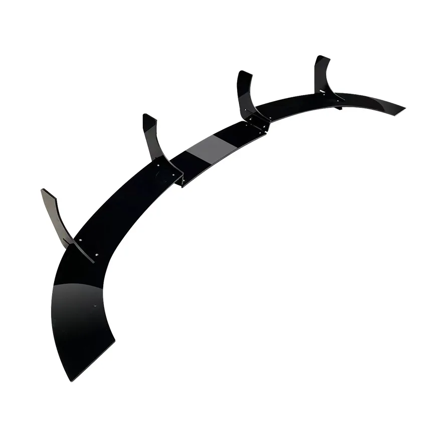Rear Bumper Lip Diffuser Spoiler Splitter Protector Car Styling For VW Golf 5 MK5 R32 2006-2009 Auto Accessories Decoration