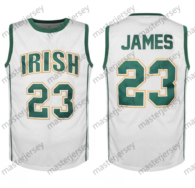 #23 JAMES Men's Basketball Jersey Sweatshirt - Embroidered Movie Mesh Sleeveless Stitched Spot Goods Jerseys Breathable Slight Stretch Polyester