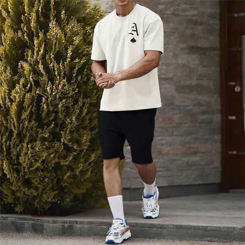 Fashion Men TShirts Shorts Outfits 3D Printed Sports Tracksuit Set 2 Piece Summer Oversized Man Clothing Casual Streetwear 240409