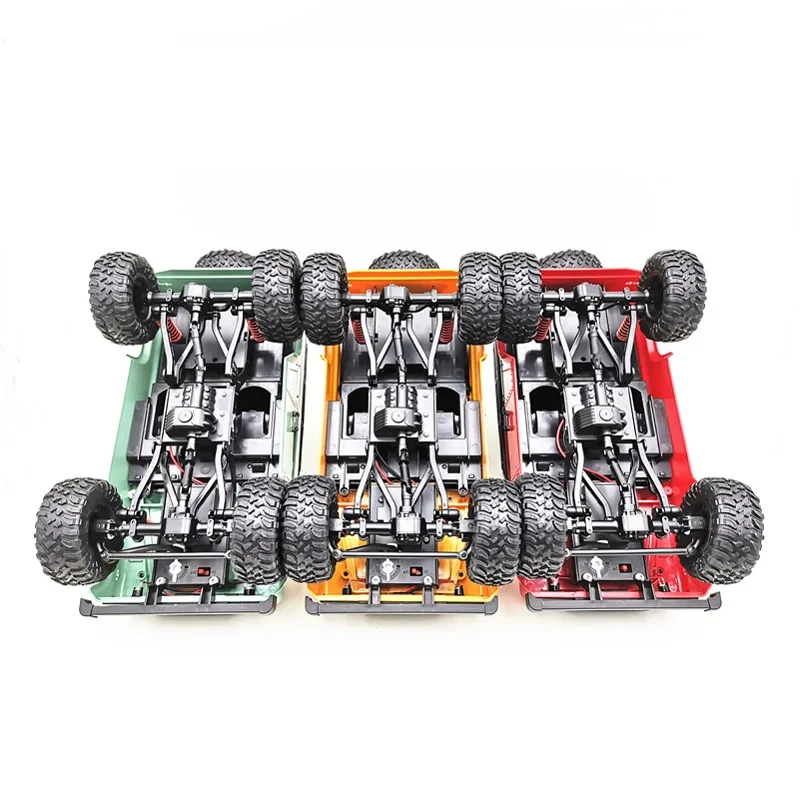 RC Car MN90 1:12 Scale RC Crawler Car 2.4G 4WD Remote Control Truck Toys Unassembled Kit Children Kids Gift D90