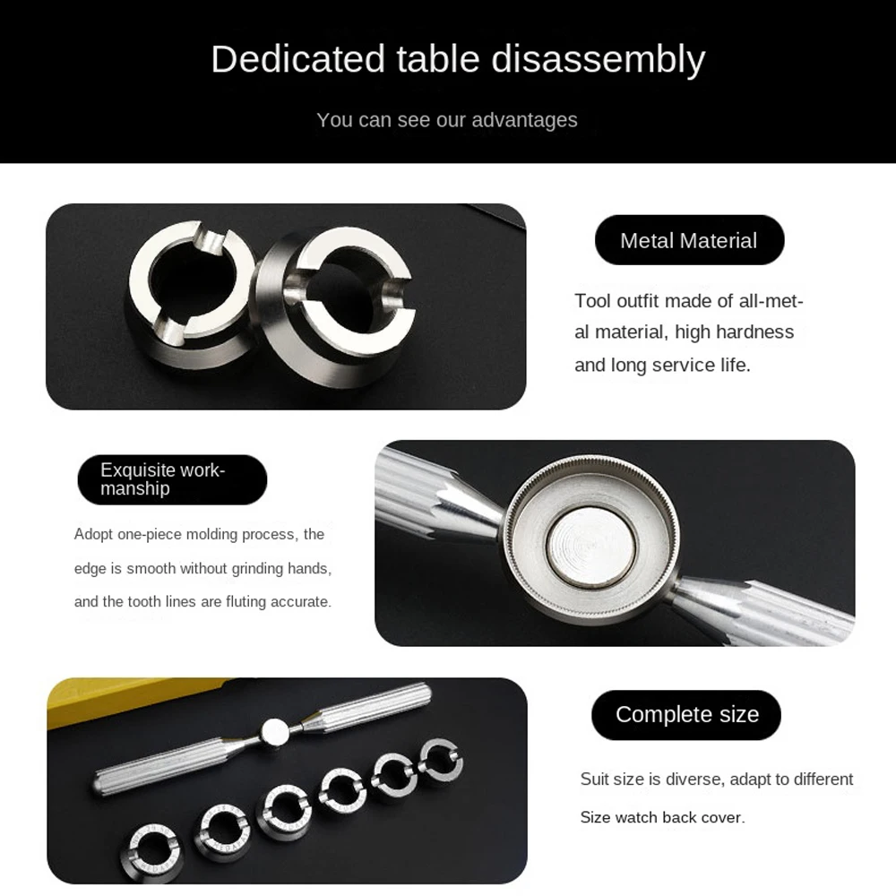 1set Watch Open Tool For RLX Watch Back Case Opener NO.5537 Watchmaker Repair Tools to Opening Watch Backcase For ROLEX Watch