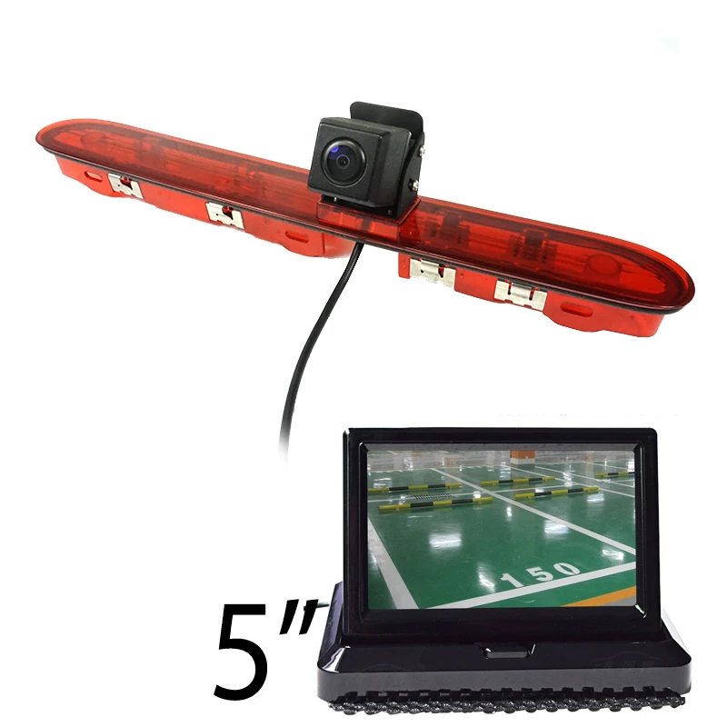 car Brake HD rear light camera for Peugeot expert Traveller citroen jumpy spacetourer toyota proace parking camera monitor kit smile