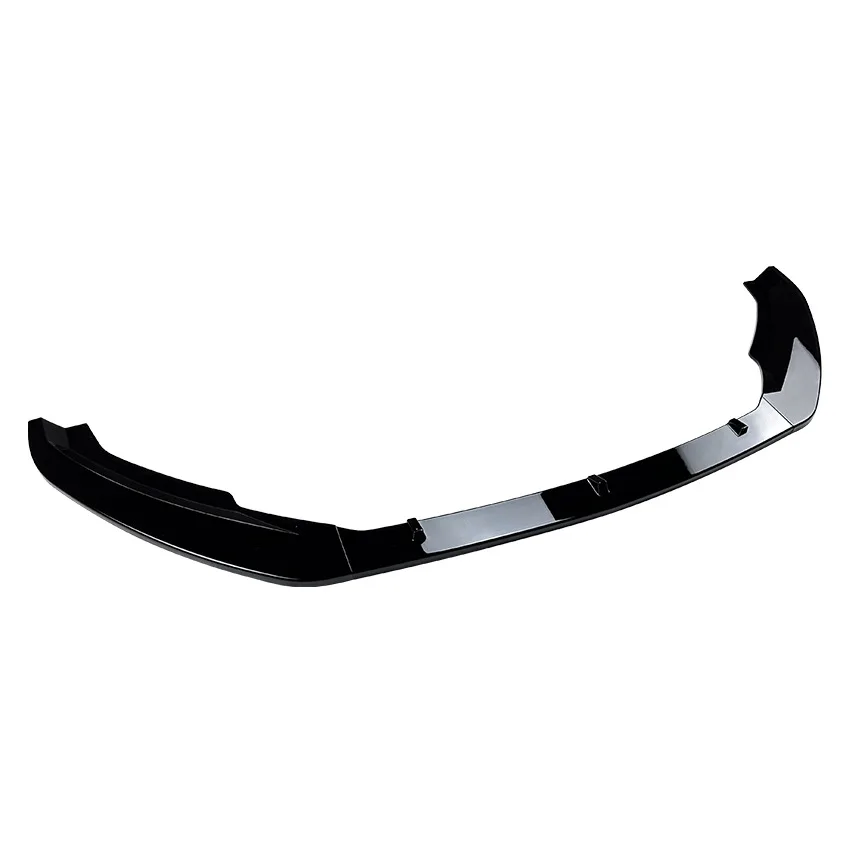 3pcs Car Front Bumper Lip Splitter Diffuser For Skoda Superb B8 2016-2018 Spoiler Body Kit Tuning Accessories Gloss Black ABS