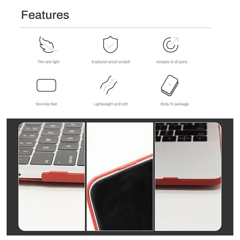 Case Book Laptop For Pro 13 M1 Chip A2338 Hollowed Out Type Cover For Pro 13.3 A1706 ddmysmile A1708 A1989 A2159 A2289 A2251 Bag Shell Smile .3