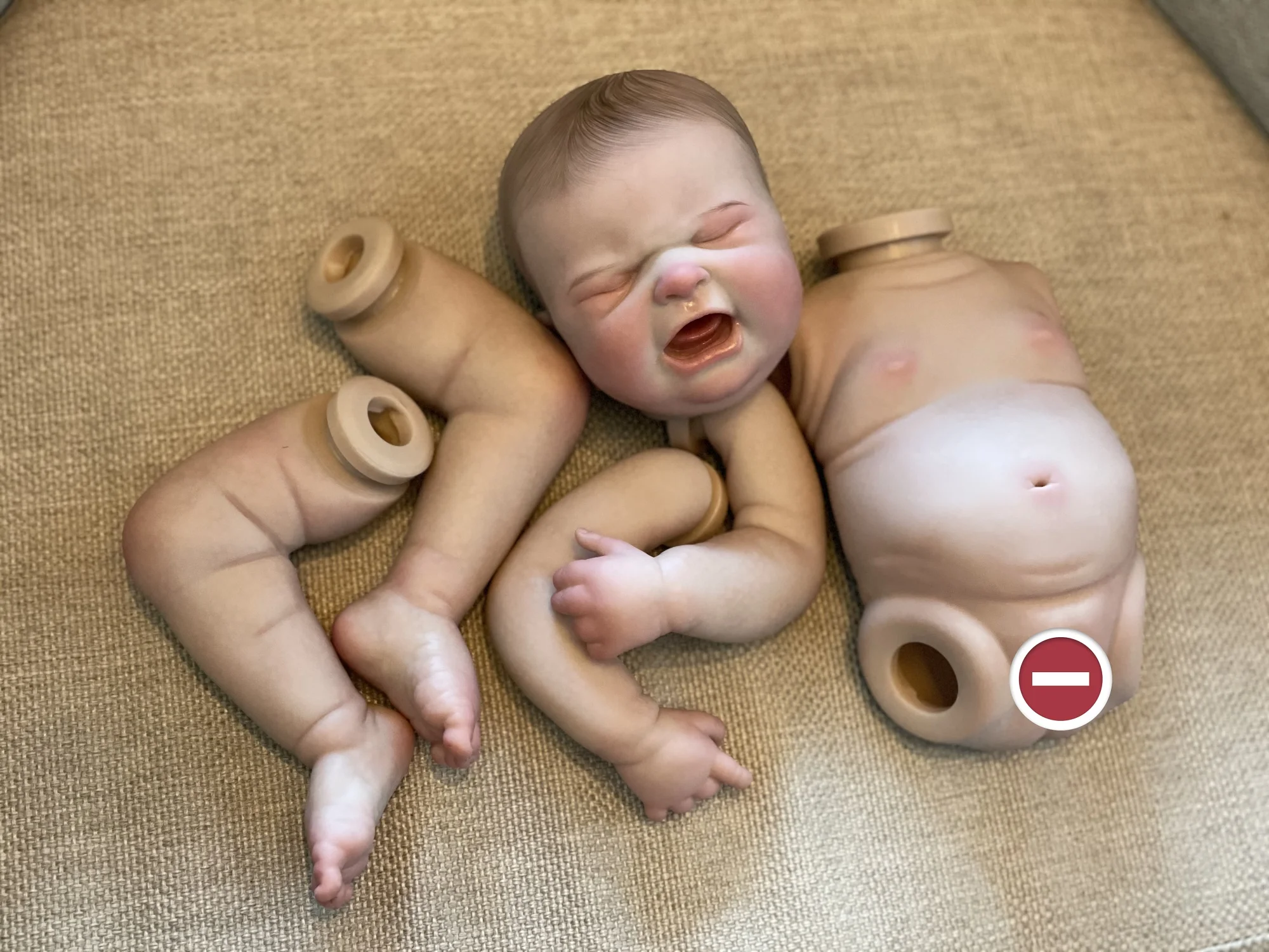 18-20Inch Maria Bebe Reborn Boy and Girl With Full Body Silicone Vinyl Soft Touch Feeling Handmade Lifelike Real Reborn Dolls