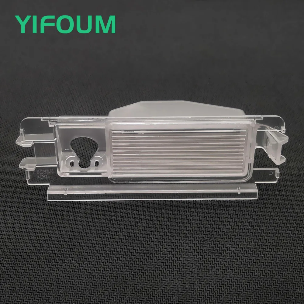 YIFOUM View Car Rear Backup Camera Bracket License Plate Light For Renault Dacia Sandero II Stepway Logan 1 2 MCV Pulse Clio 2 smile