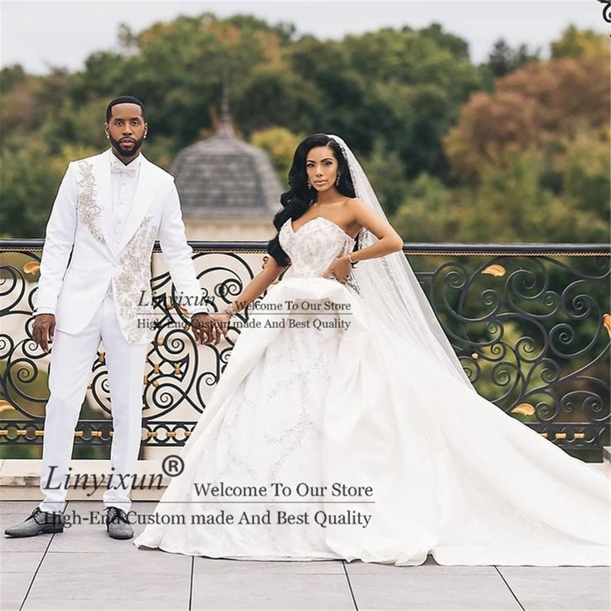 Shiny Suits for Mens Wedding Groom Tuxedos 2 Piece Man Blazer Costume Homme Mariage Slim Fit Tres Elegante Para Hombres smile