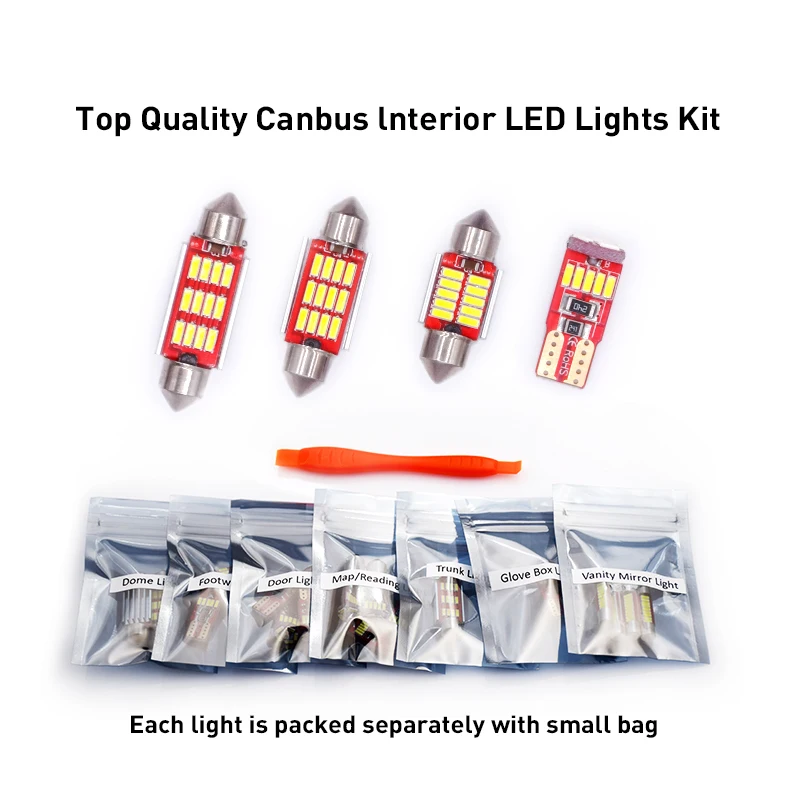 LED Interior Light Kit for Mercedes Benz W166 W164 W163 M Class ML 350 400 500 55 63 AMG 270 230 320 430 300 250 (1997-2015)