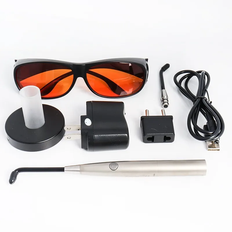 Dental Caries Detector Light With Protective Goggles C-Hunter COXO YUSENDENT Dental Equipment