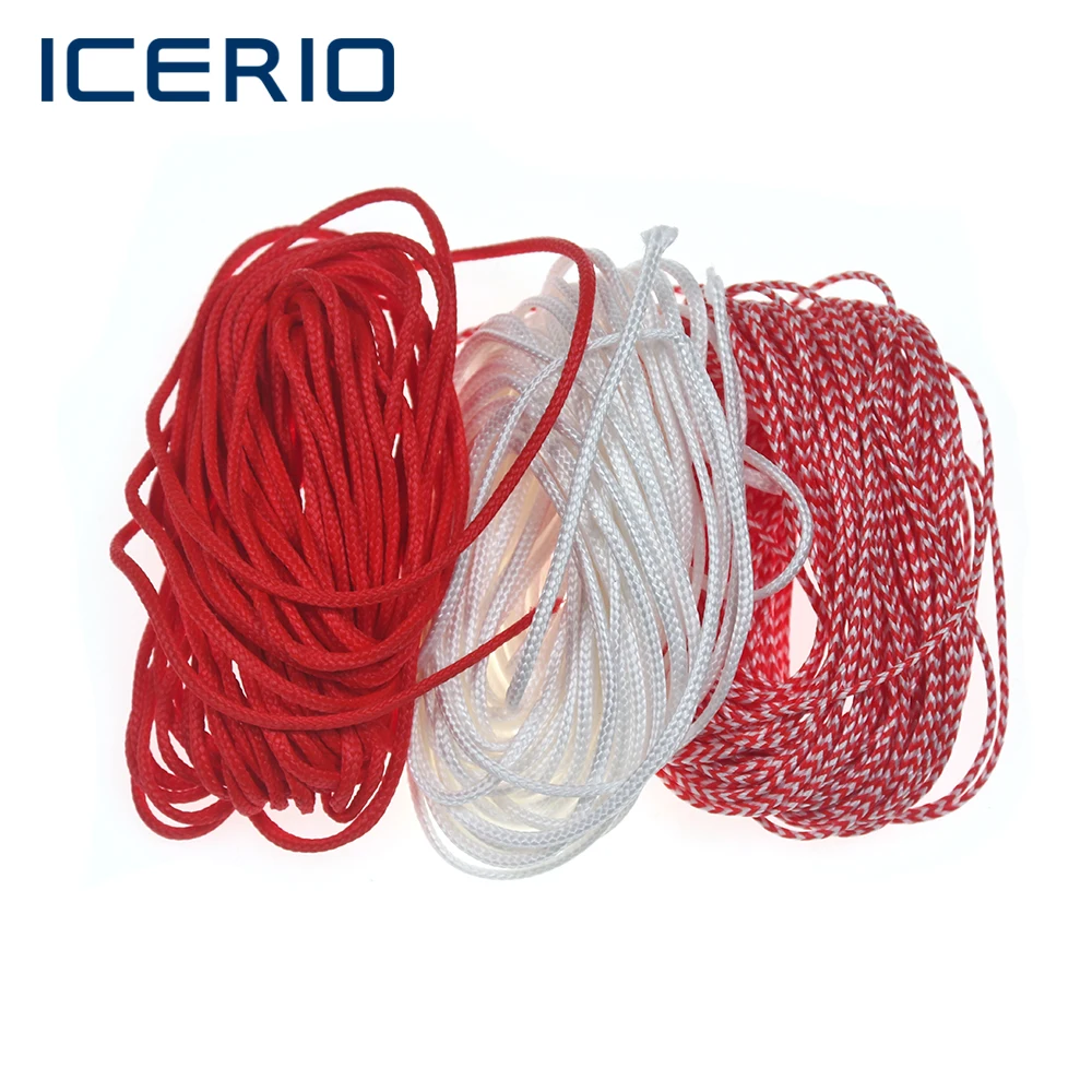 5 Meter PE ICERIO Braided Fishing Line for Assist Jig Hook Saltwater Fishing Jigging Hook DIY Trolling Lure Tied Line smile