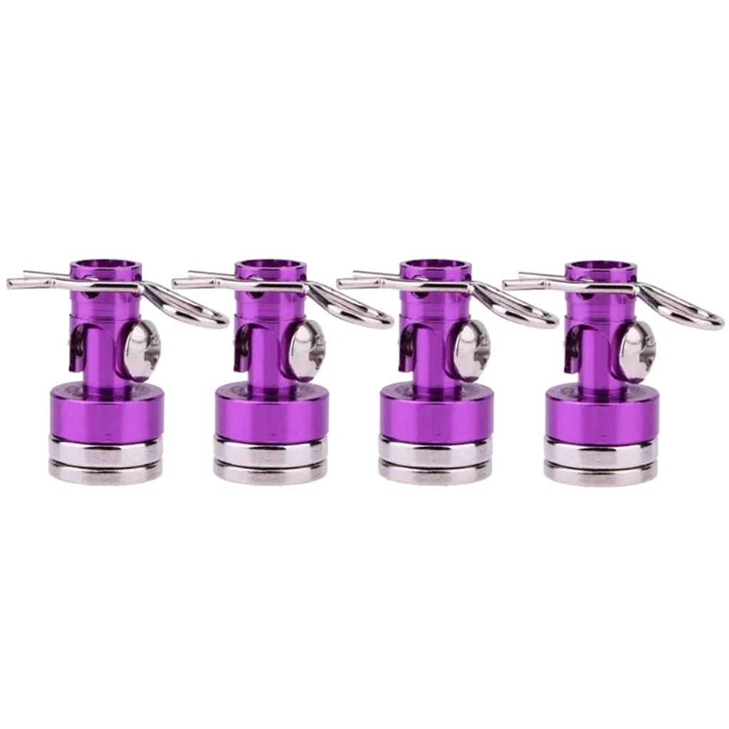 4Pcs RC Car Metal Strong Magnet Magnetic Stealth Body Shell Column Post for 1:10 Traxxas Hsp Tamiya Invisible Body Mount Clips