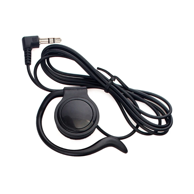 Only 3.5Mm Receive Listen Earpiece ddmysmile G-Shape Security Headset With 3.5Mm Jack For Radio Walkie Talkies Tour Guides System Smile