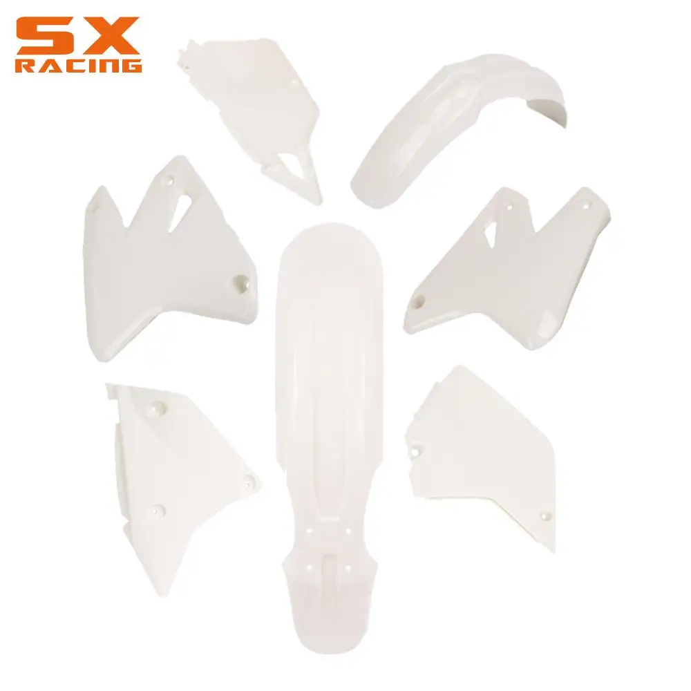 Motorcycle Fairings Plastics Front Rear Fender Body Mudguard Kit Side Cover Set For SUZUKI DRZ400 DRZ 400