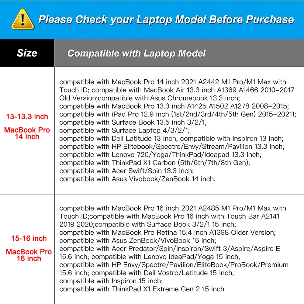 Sleeve 14 Laptop 13.3 15.6 16 inch Shoulder Bag for Book Air Pro HP Dell Lenovo Surface Shockproof Computer Briefcase for Men smile