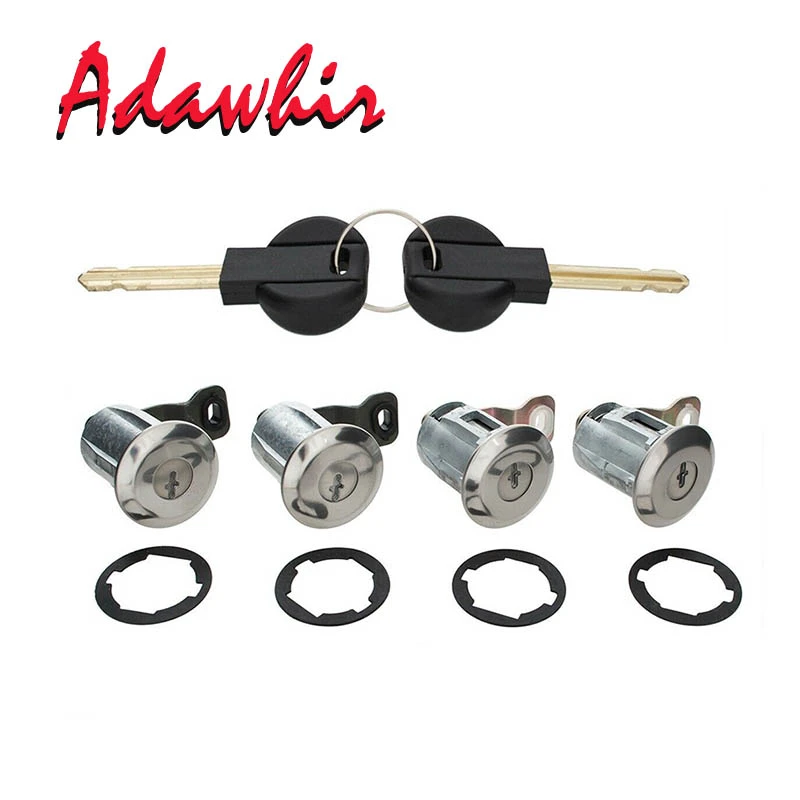 252522 Car Door Lock Barrel Set with Keys for Peugeot Partner Citroen Berlingo Xsara Car Lock Accessorie Professional Lock Picks