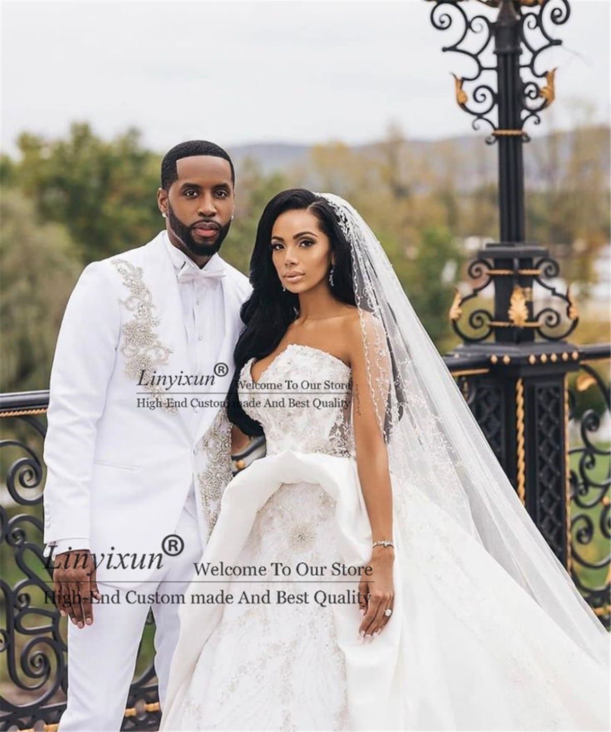 Shiny Suits for Mens Wedding Groom Tuxedos 2 Piece Man Blazer Costume Homme Mariage Slim Fit Tres Elegante Para Hombres smile