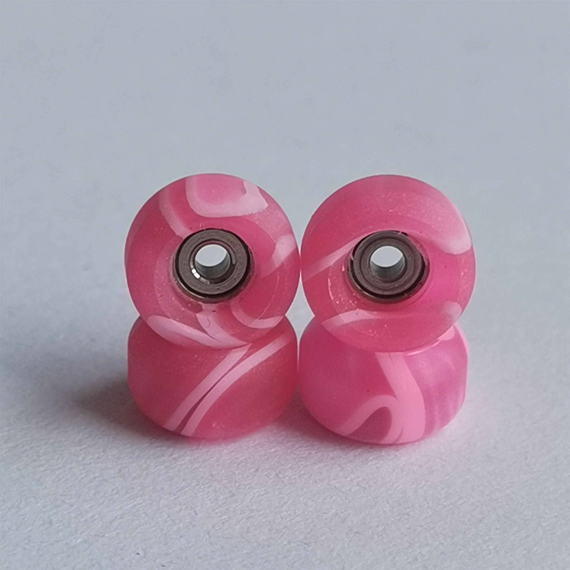 Fingerboard Swirl Color CNC Made Professional Finger Skateboard Wheels