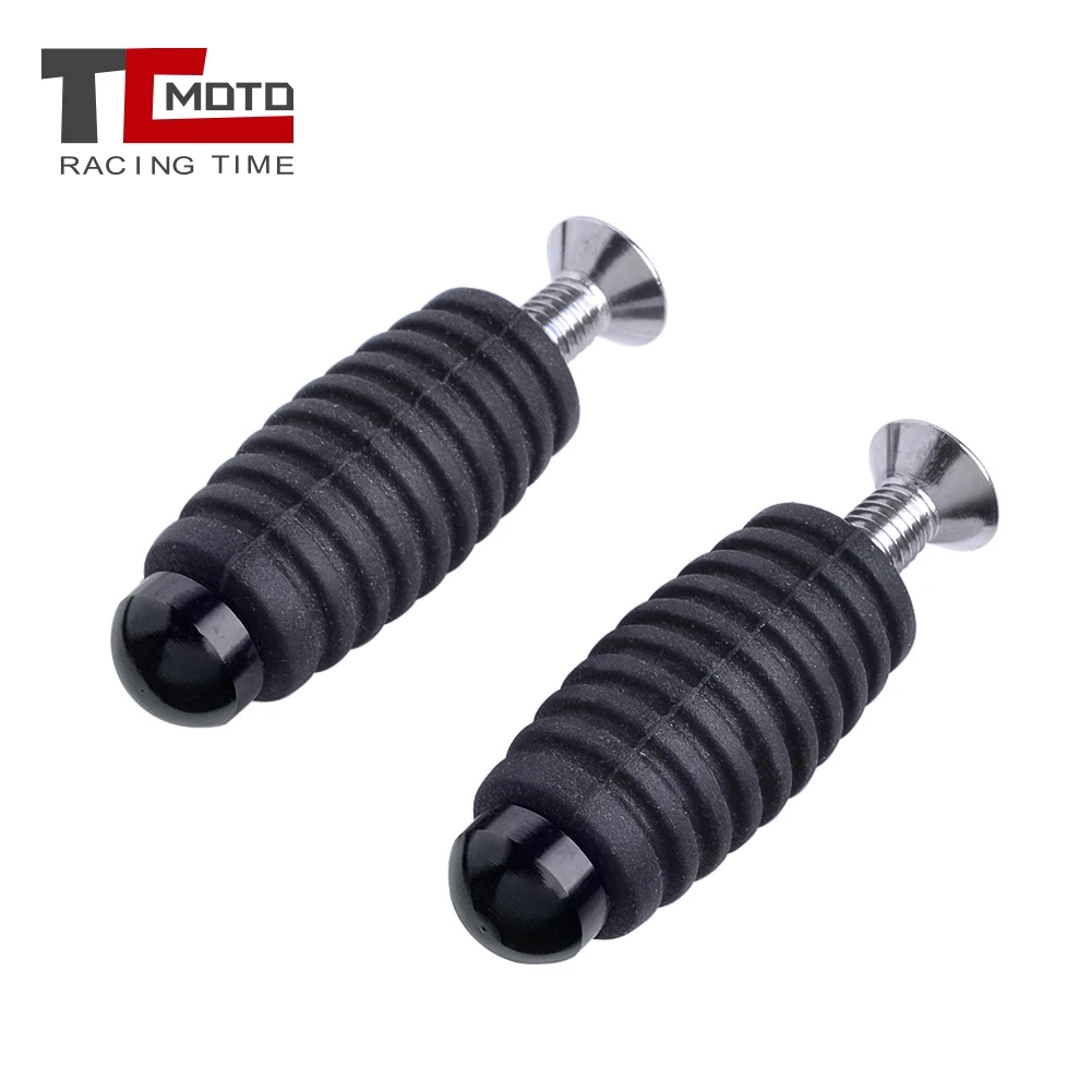 6MM M6 Brake Lever Toe Peg Gear Shift Toepeg Pedals Adapter For Suzuki GSX s750 sv650 gsx1300r gsr 600 Bandit 600 650 1200 1250