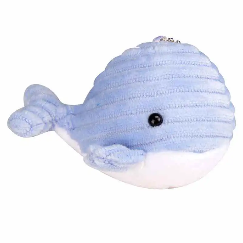 Cute Whale 2025 Plush Toys 10Cm Kids Lovely Ocean Animal Soft Stuffed Doll Women Bag's Pendant new Party Small Gifts To Children Guest