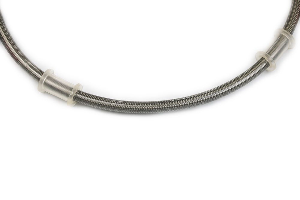 Universal 400mm - 2200mm Motorcycle Hydraulic Brake Hose Line Cable 90-90 degrees new 2025 10mm Banjo Pipe Line Braided oil hose