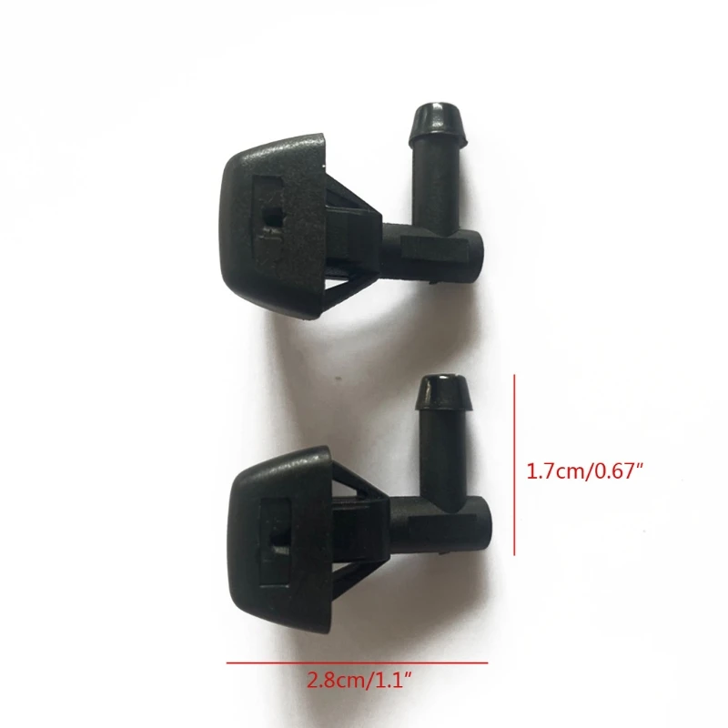 Pcs Wiper 2 ddmysmile Windshield Water Spray Jet Washer Nozzles 30655605 For S60 V70 Xc70 Smile