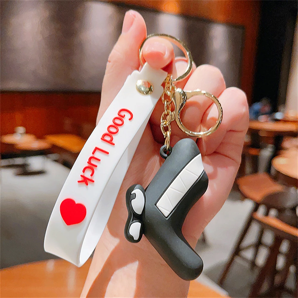Creative Alphabet Lore Keychains Children Toys English Letters Animal Pendant for Students Bag Accessories Christmas Gifts