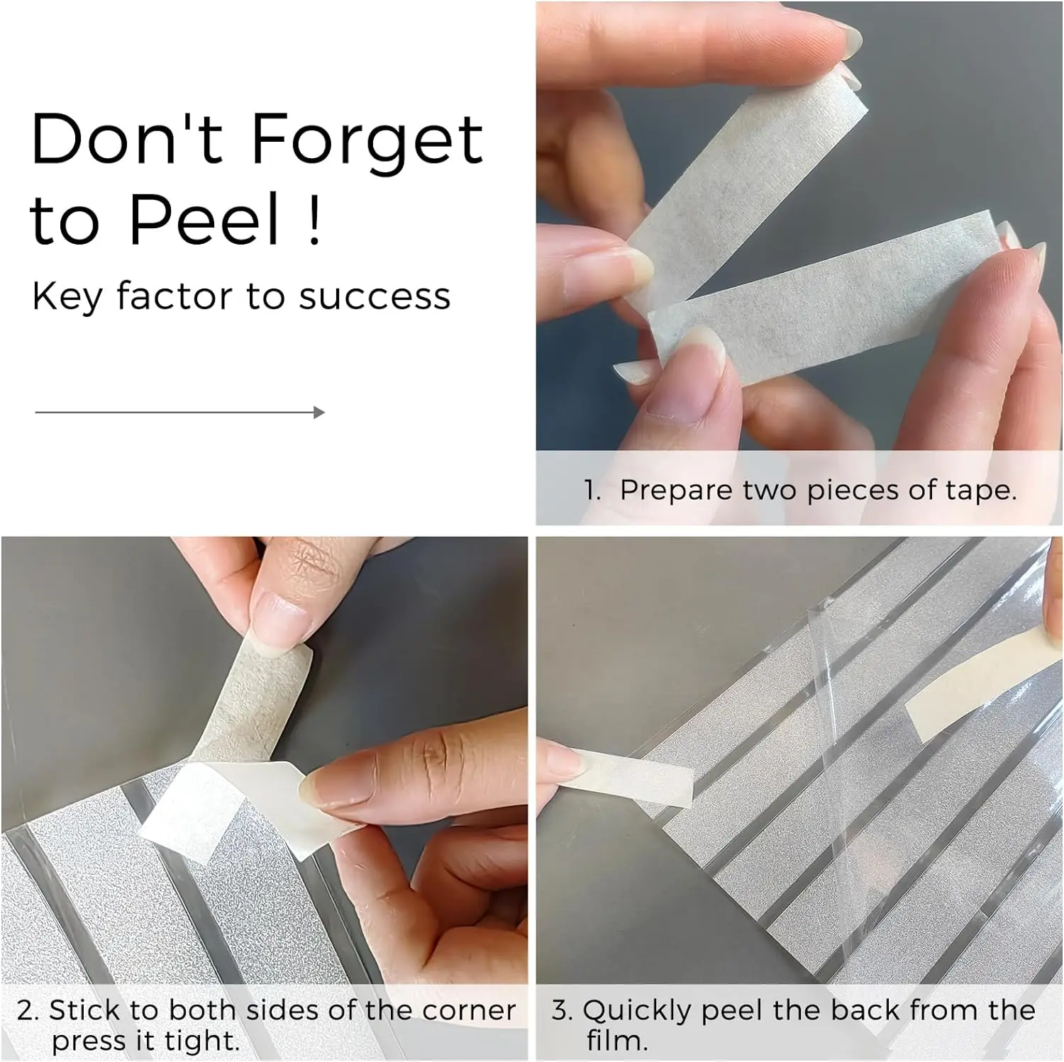 Film: Window Frosted Privacy Glass Film ddmysmile Heat Blocking, Blinds Decor Static-Cling Windows Cover Stickers For Kitchen Door Office Smile : Bloc