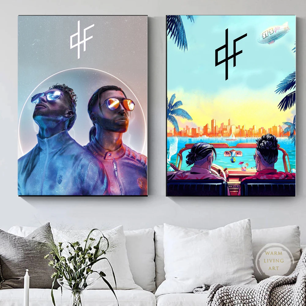 Brothers Pnl Album Two Poster Canvas Painting Rapper ddmysmile Posters And Prints Wall Art Picture For Living Room Home Mural Decoration Smile