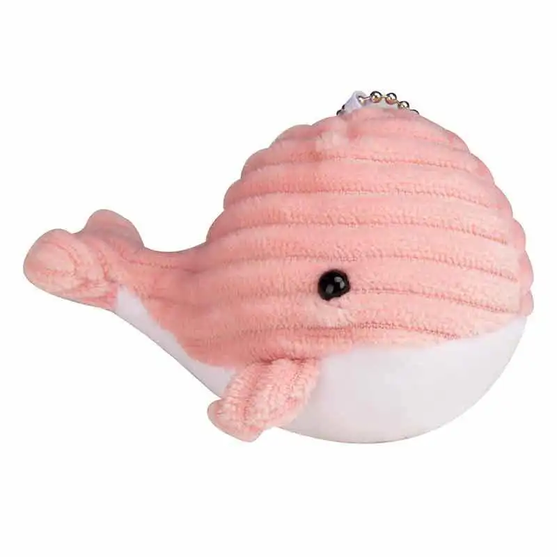 Cute Whale 2025 Plush Toys 10Cm Kids Lovely Ocean Animal Soft Stuffed Doll Women Bag's Pendant new Party Small Gifts To Children Guest