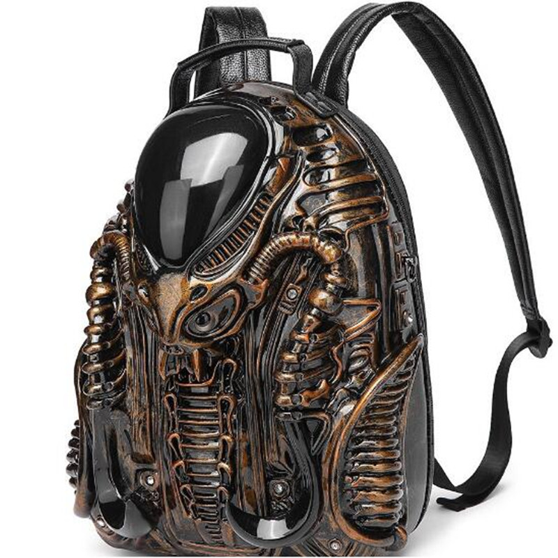New Trendy Niche Creative Design Opposite Sex Backpack