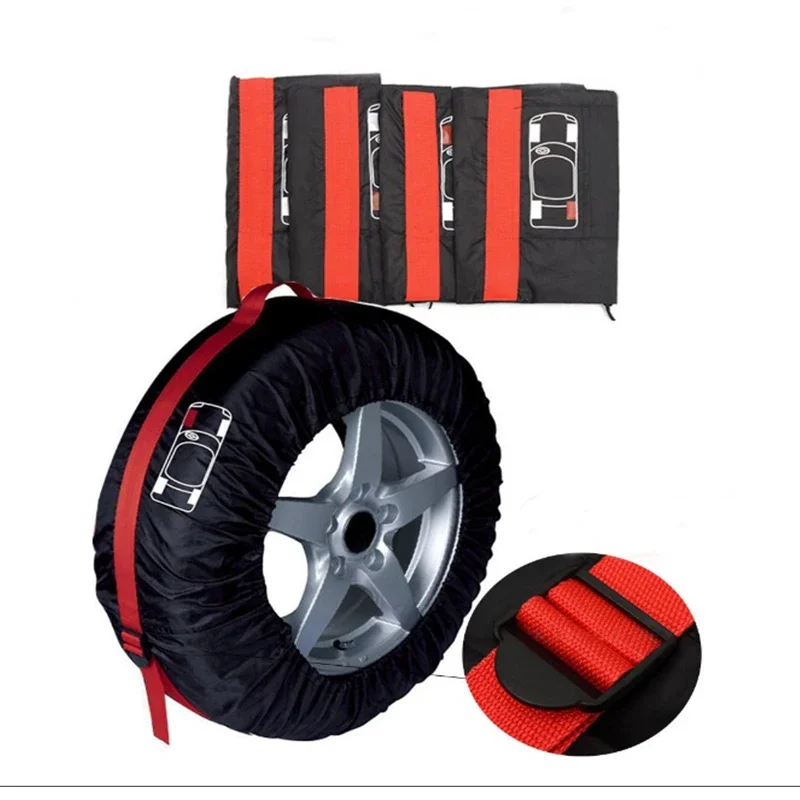 Bags Dustproof Storage Tire Waterproof ddmysmile S/L Universal Car Spare Cover Case Polyester Vehicle Wheel Protector Portable Wheel Bags Smile