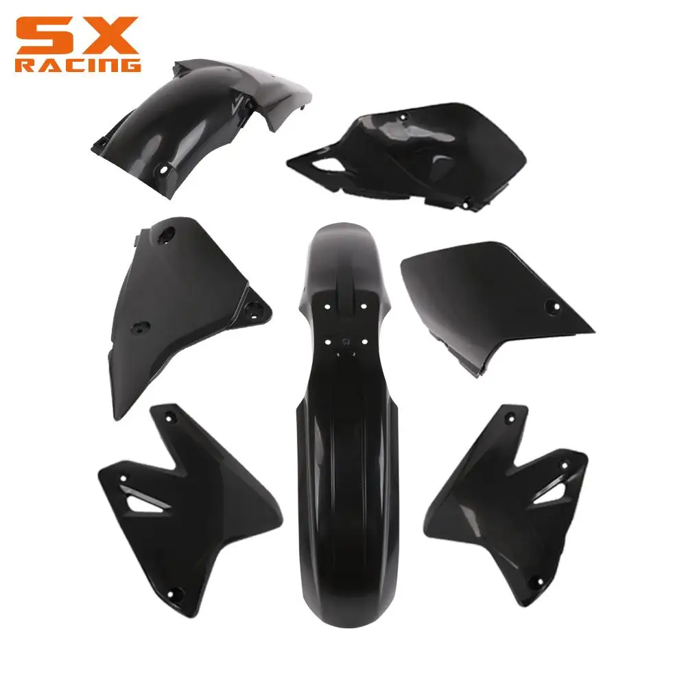 Motorcycle Fairings Plastics Front Rear Fender Body Mudguard Kit Side Cover Set For SUZUKI DRZ400 DRZ 400