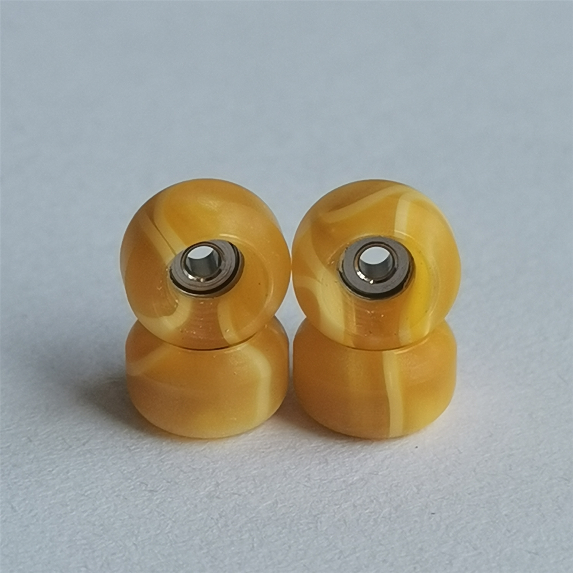 Fingerboard Swirl Color CNC Made Professional Finger Skateboard Wheels
