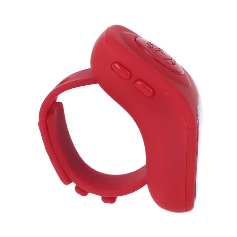 6 2025 Digital new Finger Tally Counter 8 Channels with LED Backlight for Time Chanting Prayer Silicone Ring Electronic Hand Coun