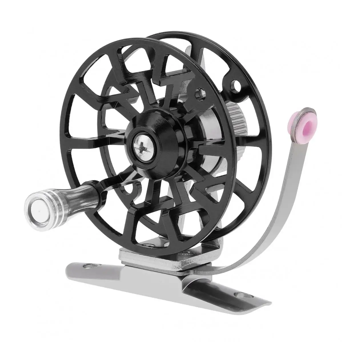 Former Ultra-Light Full Metal Ice Fishing Reel Fly Fishing Wheel Aluminum Alloy Support Left Hand 5 Colors Optional smile