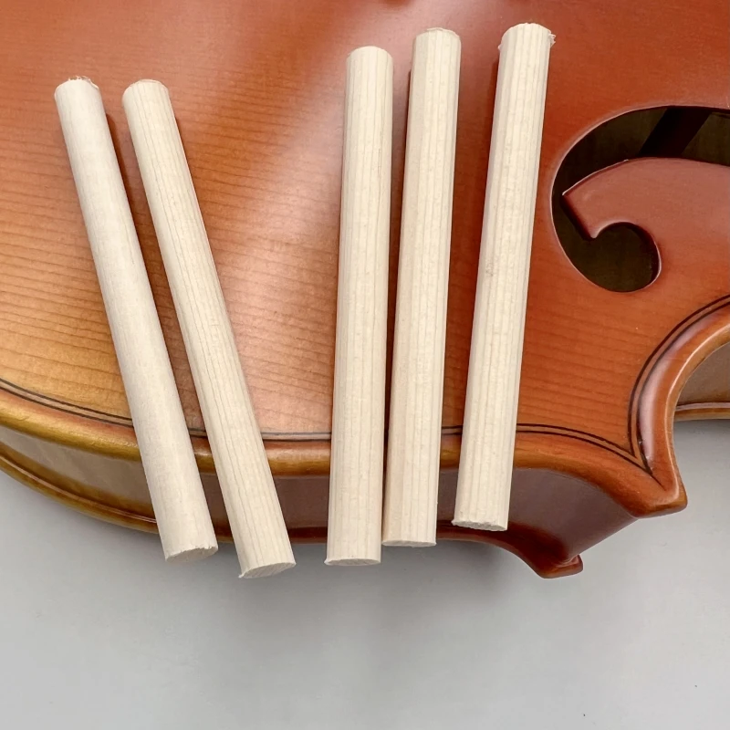 10PCS Cello 4/4 3/4 1/2 1/4 Spruce Wood Column Speaker Sound Post Cello Soundposts Luthier Repair parts