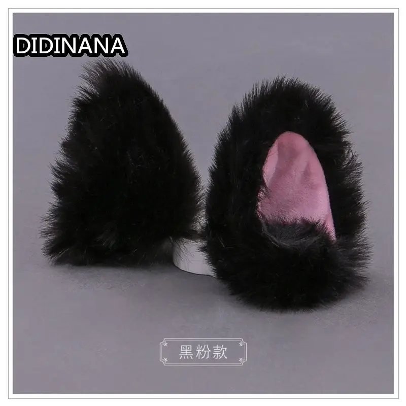 Cat Masquade Party Halloween Ear Headband Cosplay Japanese Cute Fox Anime Sweet Lolita Hand Made Beast Side Clip Hair ddmysmile Band Smile