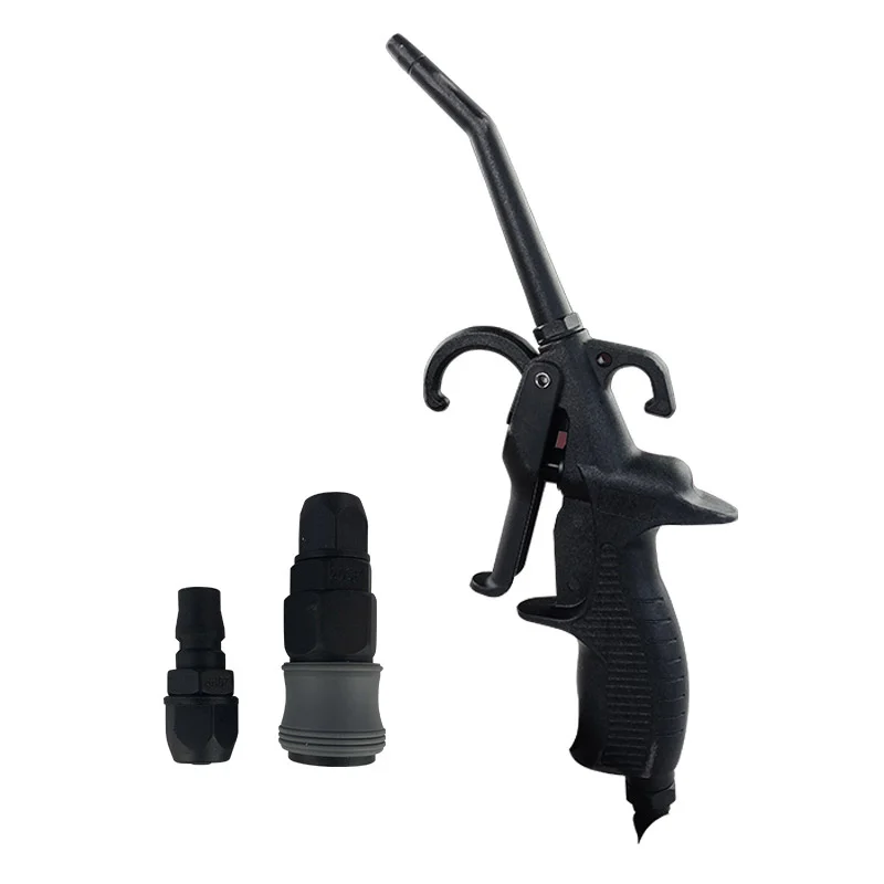 Pneumatic Gun Quality High Compressed Air Gun Air Compressor Accessories Powerful Hurricane Dust Blower Clean Gun with Fittings smile