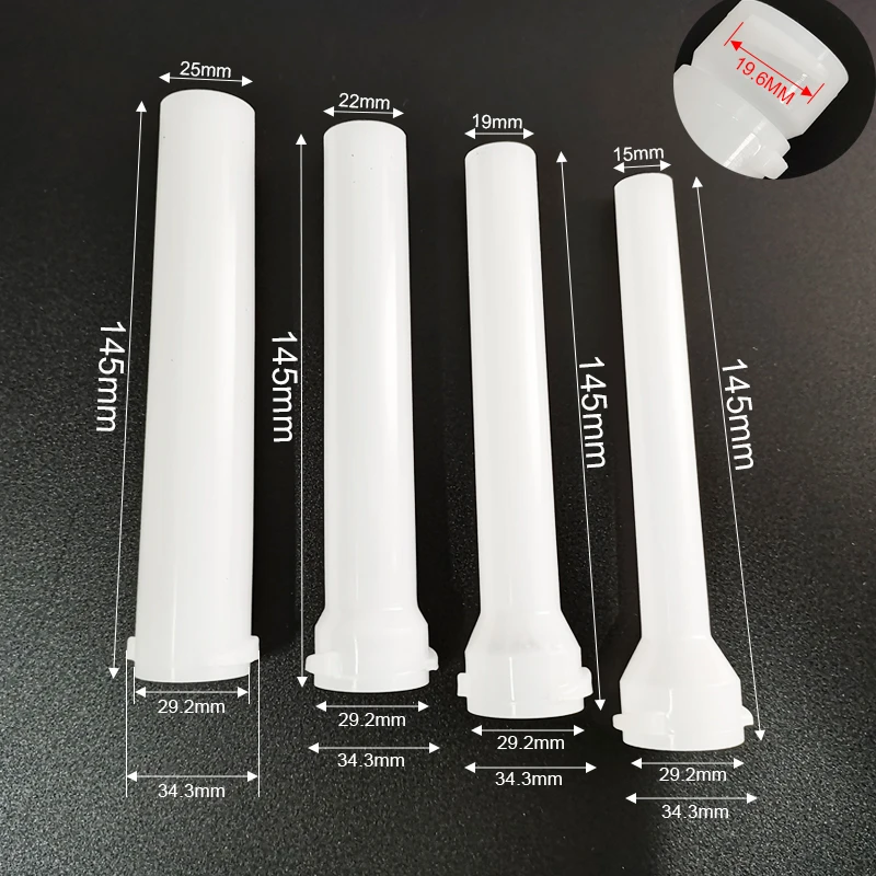 4cm 4pc/Set Food Grade Quality Meat Grinder Filling Meat Spiral Tubes Sausage FillerHandmade Sausage Stuffer tube
