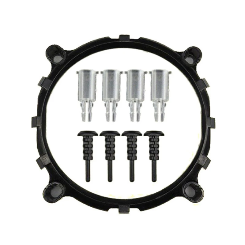 Heatsink Fan Mounting Kit CPU Radiator for LGA775/1150/1155/1156 Adjustable Desktop Computer Bracket W3JD