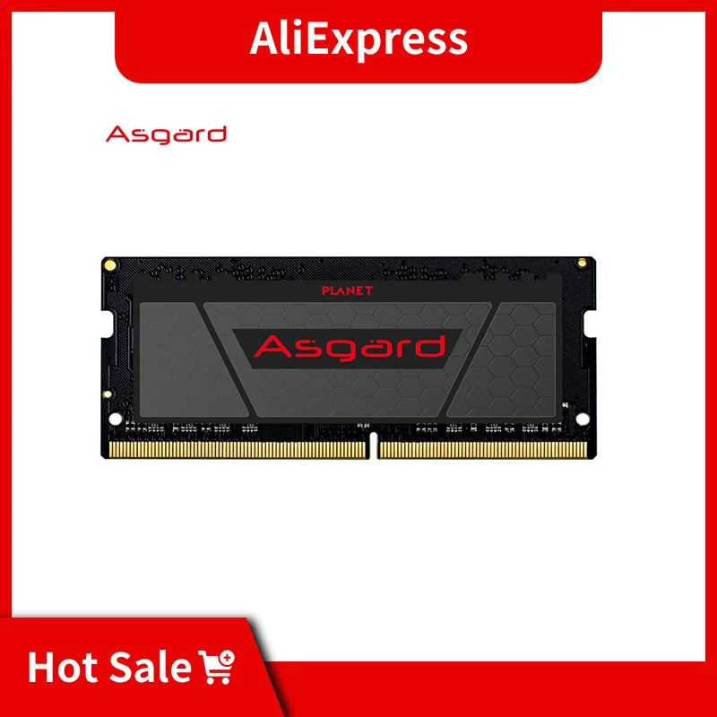 DDR4 RAM Memoria Asgard RAM 8GB 16GB 2666 3200MHz Sodimm for Laptop Memoria RAM DDR4 1.2V Notebook RAM smile