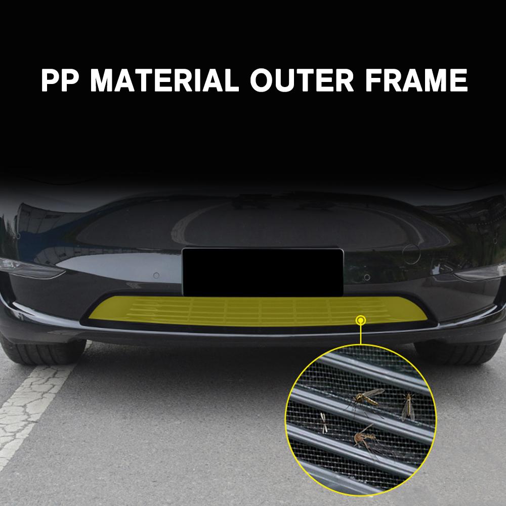 Insect-proof Net For Tesla Model Y Front Trunk Air-conditioning Cover Intake Grille Clean Air Inlet Protective Accessories 2023