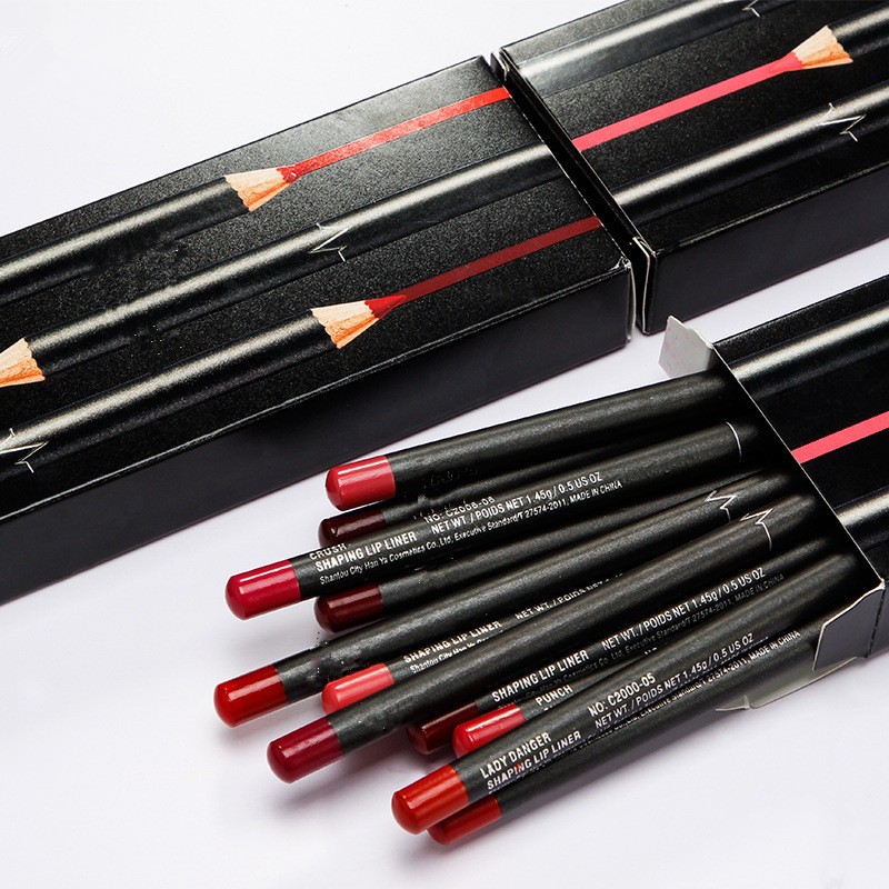 f Set pcs Matte Lip Liner Long Lasting Matt Smooth Pencil for Contour Lipline Multi Functional Makeup Cosmetics Pen line