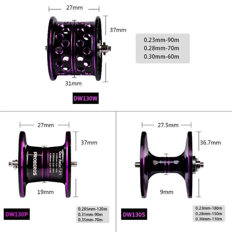 Ultralight X5QF Baitcasting Reel Casting Reel Smooth Metal Fishing Reel 9 +1 BB with Deep or Shallow Spool for Bass Fishing smile +