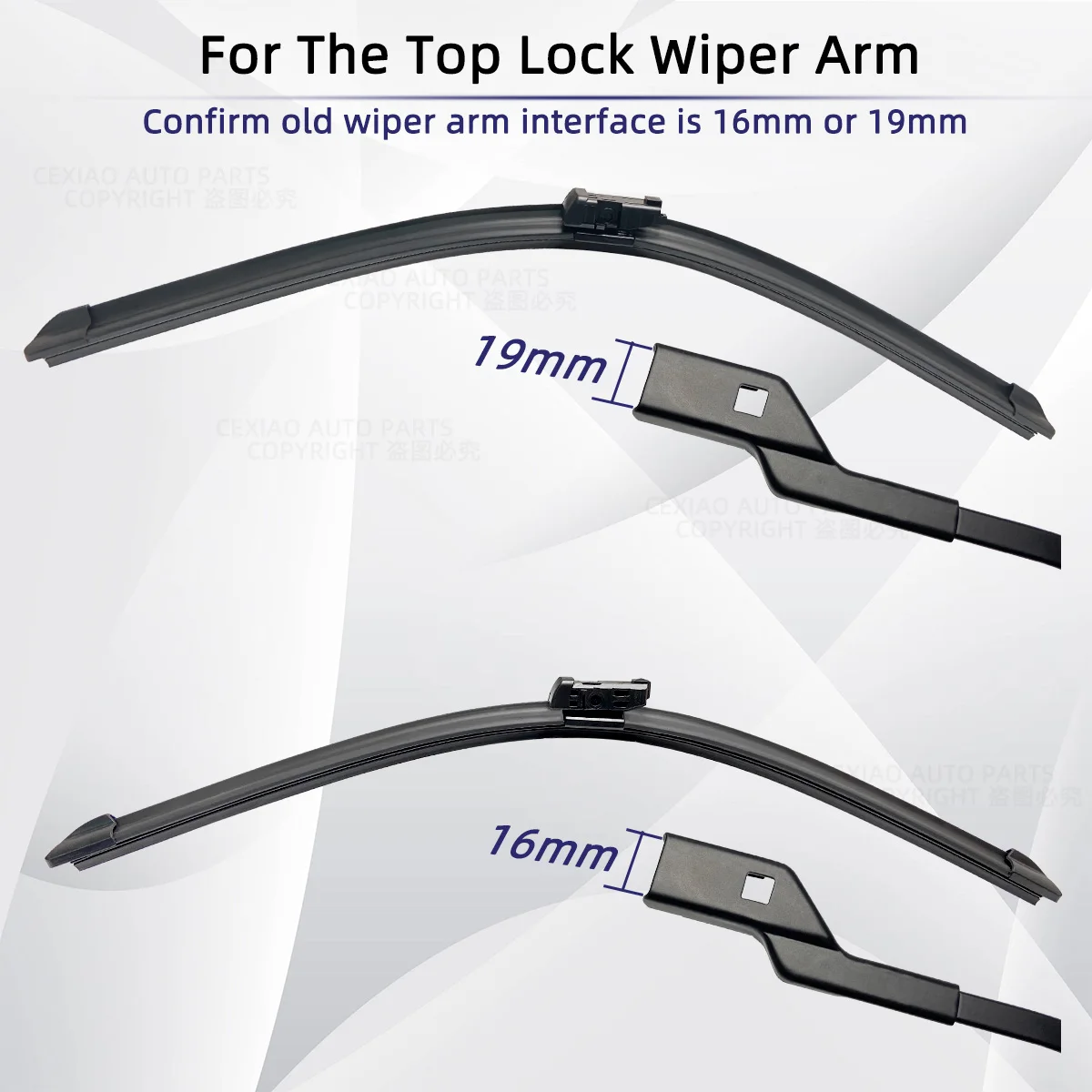Wiper OEM Blades Universal For Slim Top Lock J Hook Soft Rubber Car Windscreen Wipers Wholesale Auto ddmysmile Replacement Parts Smile