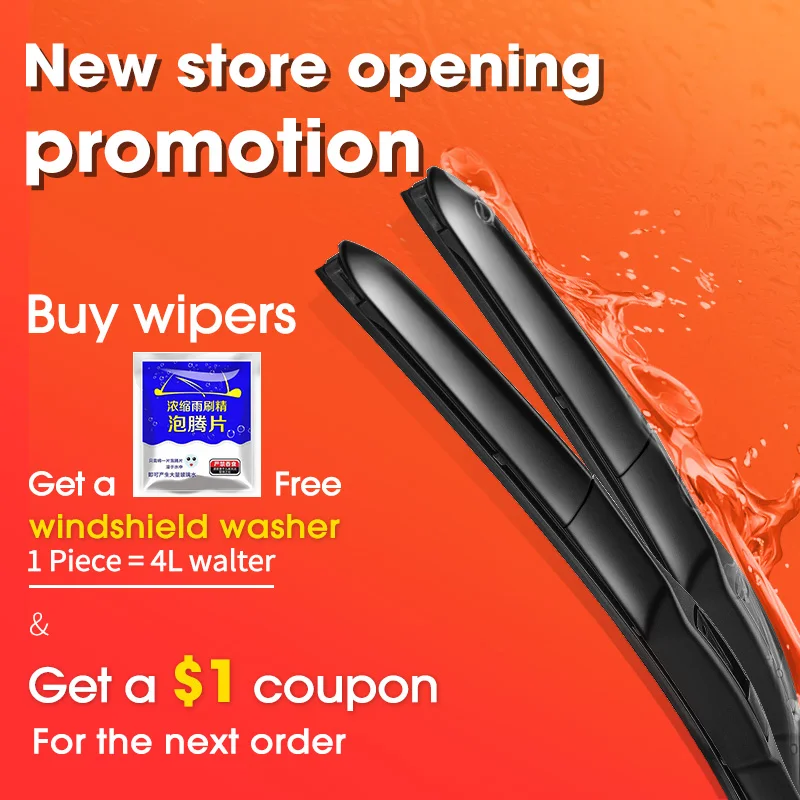 for BSTWEP Wiper Blades VW Transporter T5 / T6 Model Year from 2003 to 2018 smile /