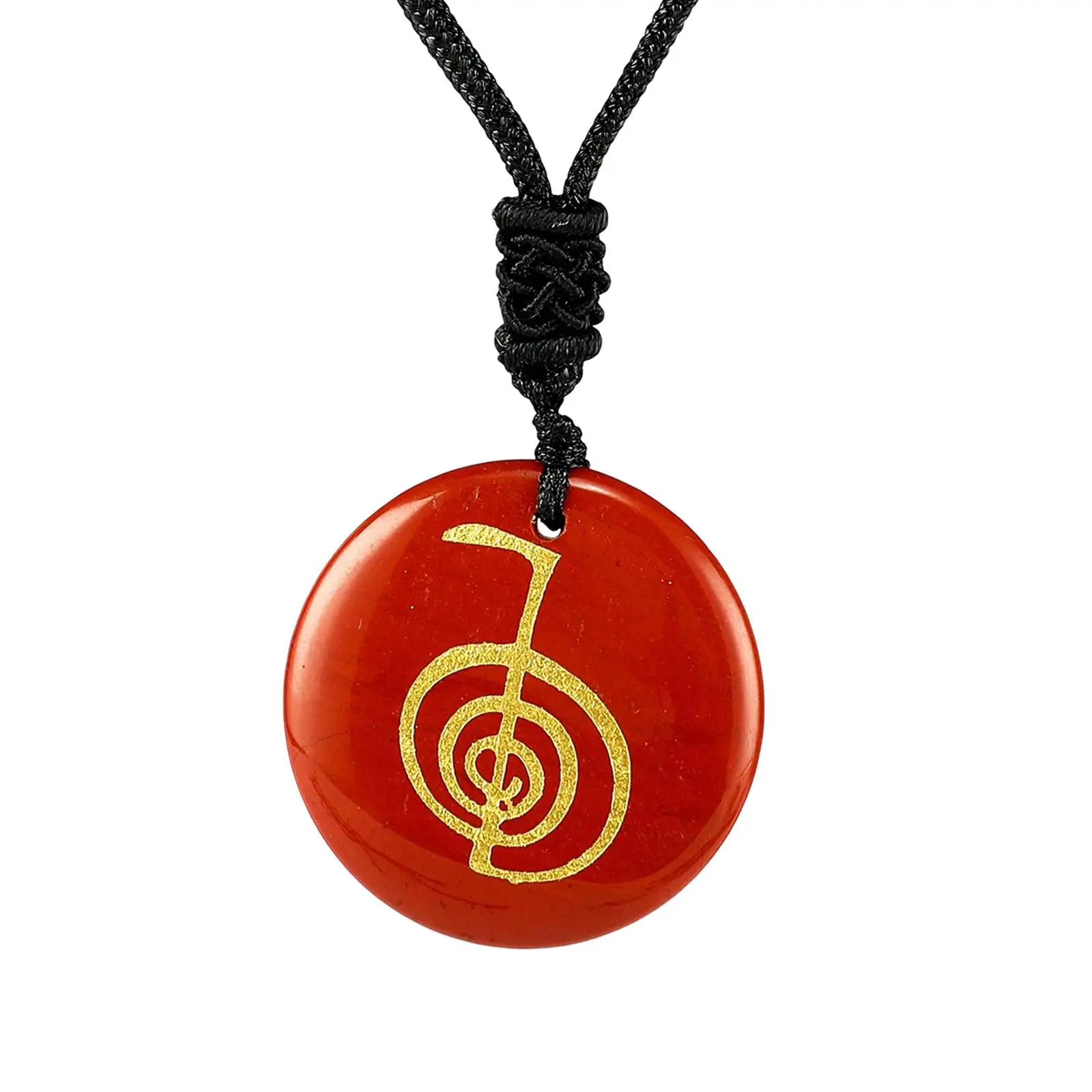 Cho KU Rei Pendant Men Women Exquisite Decors with Rope Craft Supplies Necklace Pendant for Party Dating Thanksgiving Halloween