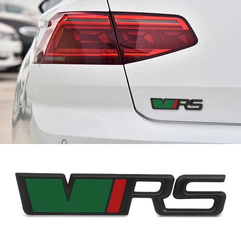 3d Metal Logo VRS Emblem Car Front Grill Badge Trunk Stiker For Skoda Octavia 3 2 A5 A7 MK3 MK2 Kodiaq Superb Fabia Accessories