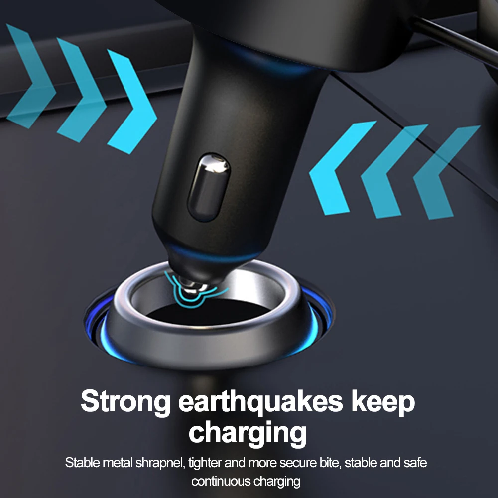 5.0 FM Transmitter Bluetooth Car Kit MP3 Modulator Player Handsfree Audio Receiver With 3 in 1 Charge Cable for IPhone Huawei smile